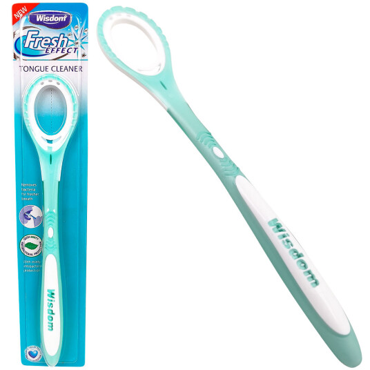 Tongue Cleaner WISDOM Fresh Effect Tungeskraper Tongue Cleaner WISDOM Fresh Effect Tungeskraper