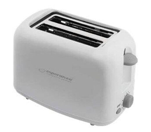 Esperanza Ciabatta Brødrister med 2 Spor og 600W Effekt Esperanza Ciabatta Brødrister med 2 Spor og 600W Effekt