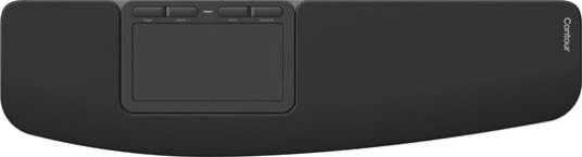 Contour Touch Ergonomic Wireless Touchpad Kapasitiv 4 Knapper CDTP10500
