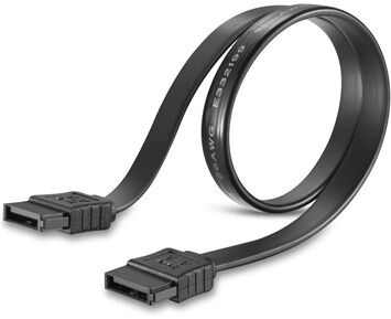 Andersson SATA 6 Straight Straight 0.3M Black