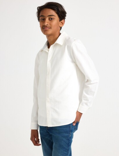 Lindex Shirt White 146