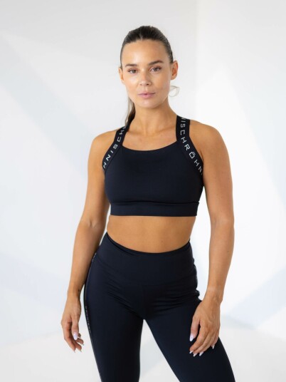 Röhnisch Kay Sports Bra Sort XXXL Röhnisch Kay Sports Bra Sort XXXL