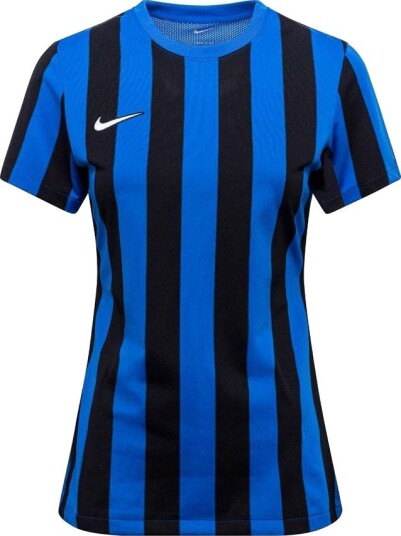 Nike Spillerdrakt Dri FIT Striped Division IV   Blå/Svart/Hvit Kvinner størrelse Large