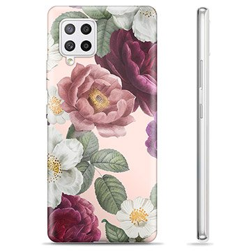 Samsung Galaxy A42 5G TPU-deksel Romantiske Blomster
