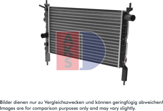 AKS DASIS 151990N Radiator motorkjøling