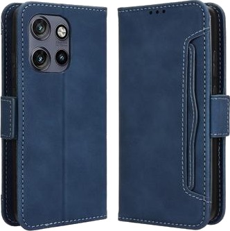 Motorola Edge 50 Neo/Moto S50 Kortholder Lommebokveske   blå