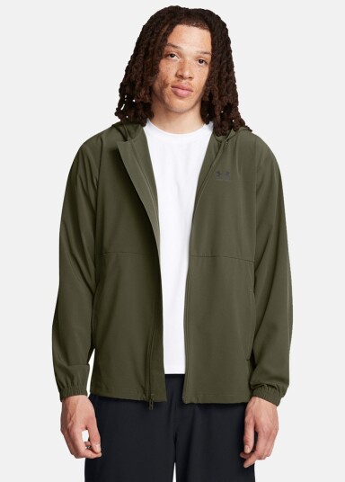 Under Armour Ua Vibe Woven Windbreaker Marine Od Green M Vårjakker Under Armour Ua Vibe Woven Windbreaker Marine Od Green M Vårjakker