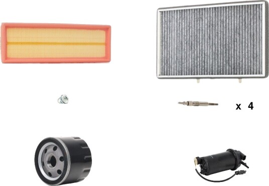 Servicepakke RIDEX 4682P19877