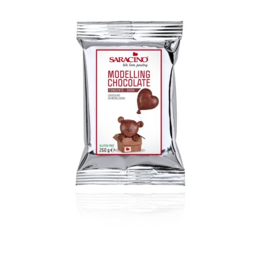 Saracino Modelleringssjokolade Brun 250g 