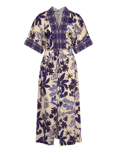 Lollys Laundry Jemimall Maxi Dress 3/4 Blue L