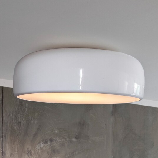 Taklampe FLOS SMITHFIELD dimmbar Hvit Stue Metall Design 21.5 Hvit