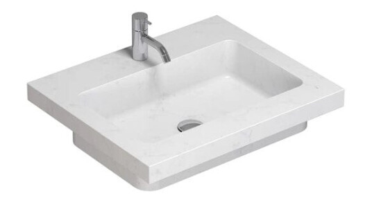 Dansani Calidris Unique Møbelservant 60,5x50,5 cm, Eterna-Statuario