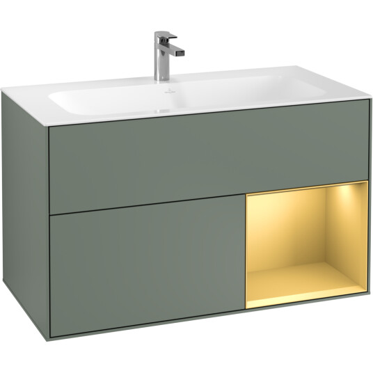 VILLEROY & BOCH FINION SERVANTSKAP 100 OLIVEN MATT LAKK EMOTION-LYS, HØYRESTILT MATT GULL HYLLE VILLEROY & BOCH FINION SERVANTSKAP 100 OLIVEN MATT LAKK EMOTION-LYS, HØYRESTILT MATT GULL HYLLE