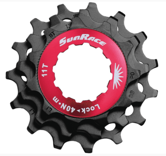 Sunrace Kassett tannhjul 11 Speed 11 13 15T svart Sunrace Kassett tannhjul 11 Speed 11 13 15T svart