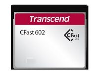 Transcend CFast 2.0 CFX602 - Flashminnekort - 128 GB - CFast 2.0 Transcend CFast 2.0 CFX602 - Flashminnekort - 128 GB - CFast 2.0