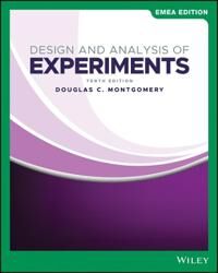 Design And Analysis Of Experiments, Emea Edition Av Douglas C. (Georgia Institute Of Technology) Montgomery Design And Analysis Of Experiments, Emea Edition Av Douglas C. (Georgia Institute Of Technology) Montgomery