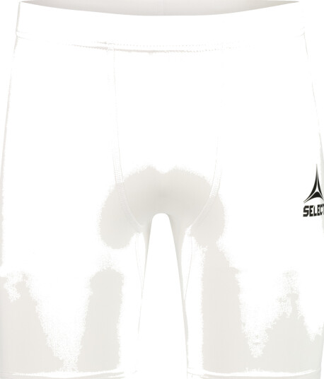 Select Tights short Baselayer, treningsshorts senior M White
