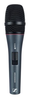 Sennheiser E 865 S Profesjonell Kondensator Vokalmikrofon med Bryter Sennheiser E 865 S Profesjonell Kondensator Vokalmikrofon med Bryter