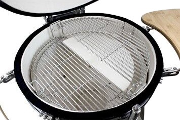 Austin and Barbeque AABQ 23,5" Kamado Half Moon Cooking