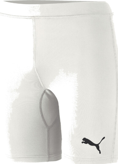 Puma LIGA Baselayer ShortTight Jr, kompresjonsshorts junior 116 Puma White Puma LIGA Baselayer ShortTight Jr, kompresjonsshorts junior 116 Puma White
