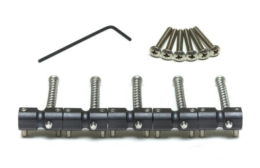 Graph Tech String Saver Ps-8305-00 Bass Saddles, 5-String, 7/32" Spacing