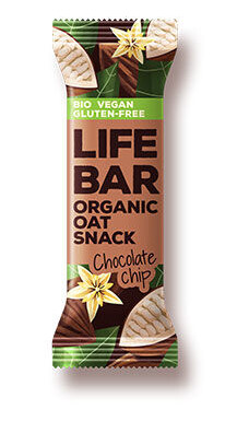 Lifefood LifeBar Havrebar Chocolate Chip Ø 40g Lifefood LifeBar Havrebar Chocolate Chip Ø 40g
