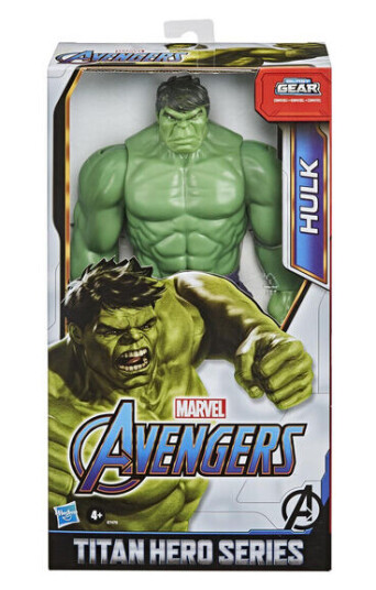 Marvel Avengers Titan Hero Hulken 30cm Samlefigur i Plast Marvel Avengers Titan Hero Hulken 30cm Samlefigur i Plast