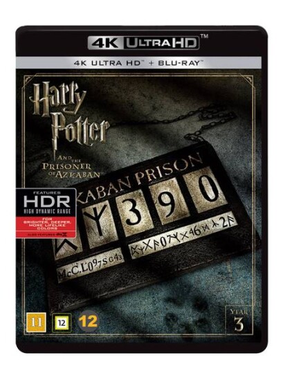 Harry Potter Og Fangen Fra Azkaban 4k Ultra Hd + BluRay Harry Potter Og Fangen Fra Azkaban 4k Ultra Hd + BluRay