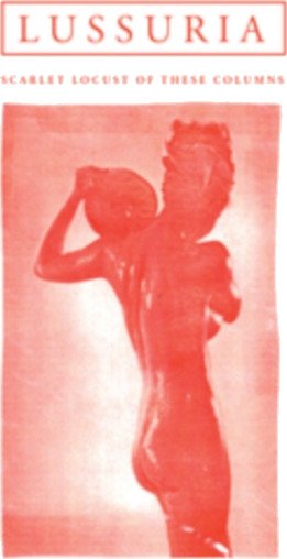 Lussuria Scarlet Locust Of These Columns Uk Vinyl