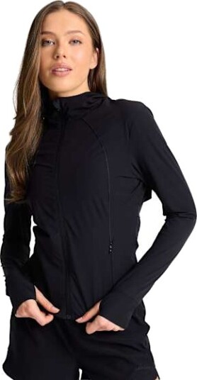 Caspara Windluxe Jacket Dame Mineral Black S