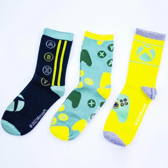Xbox Sokker 3-pk - 27/30 - Barn - Gutt/Jente - 70% bomull/28% polyester/2% elastan Xbox Sokker 3-pk - 27/30 - Barn - Gutt/Jente - 70% bomull/28% polyester/2% elastan