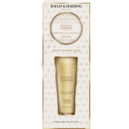Baylis & Harding Sweet Mandarin & Grapefruit Body Duo Gift Set