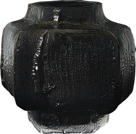 Mokuri Vase 15 cm, Sort