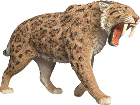 Schleich Dinosaurs - Sabeltanntiger - H: 3,8 cm - 15054 - Schleich - OneSize - Dinosaur