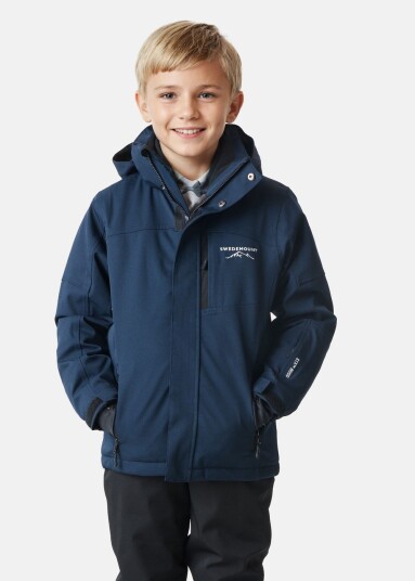St. Anton Jacket Jr Dk. Navy/Black 164 Skijakker St. Anton Jacket Jr Dk. Navy/Black 164 Skijakker