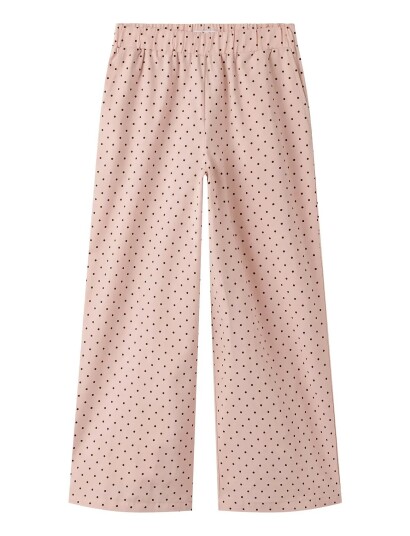 Name It Nkfhelissea Wide Pant Pink 146
