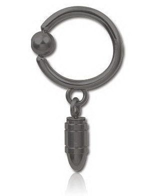 Utgått Hengende Patron Black PVD 1.6 x 12 mm BCR Piercing