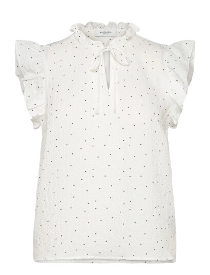 Rosemunde Rwkendall Sl Regular Blouse - White - 34 Rosemunde Rwkendall Sl Regular Blouse - White - 34