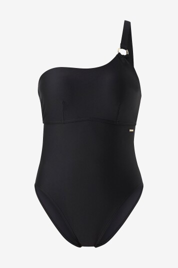 Speedo Badedrakt Womens Shaping Asymmetric 1 Piece Svart