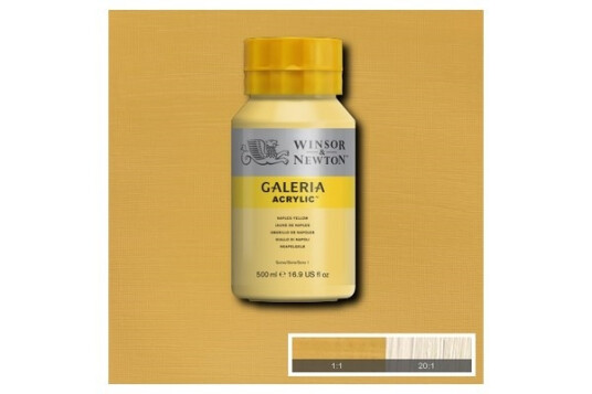 Galeria Akryl 500 ml Napoli gul 422