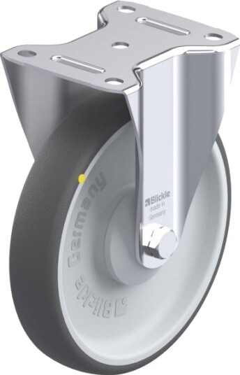 Blickle 852178 B-Path 200Ka-Els Fast Hjul – Hjuldiameter 200 Mm, Bæreevne (Maks.) 325 Kg (1 Stk.)