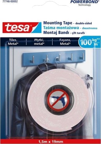 Tesa Bærestykke 19Mm X 1,5M H7774602