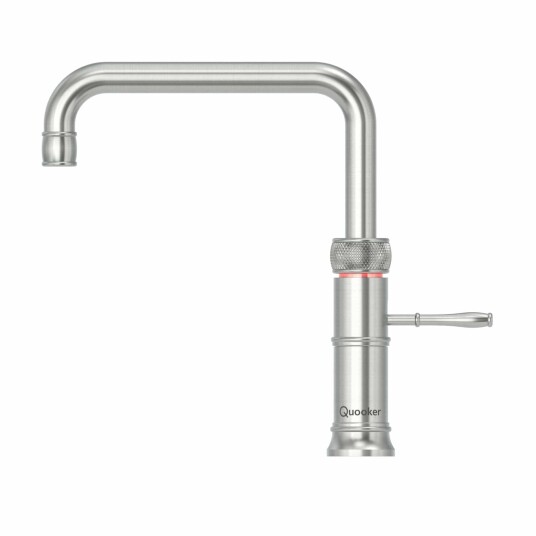 Quooker Classic Fusion Square Alt-i-ett Retro Rustfritt Stål / Pro3 (BUN-Q211620402)