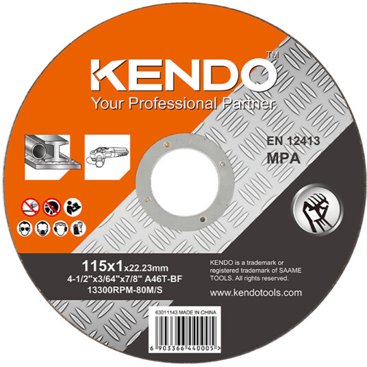 KENDO KUTTESKIVE METALL Ø115MM