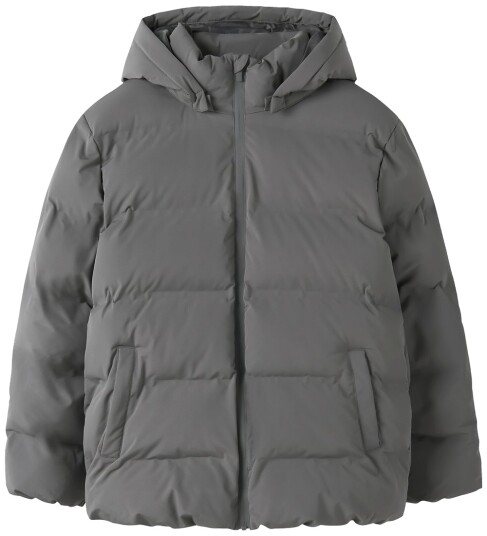 LMTD Nlnmorop Puffer Jacket - Grey - 170-176