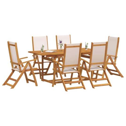 Hagespisegruppe 7 deler heltre akasie og textilene 3279283