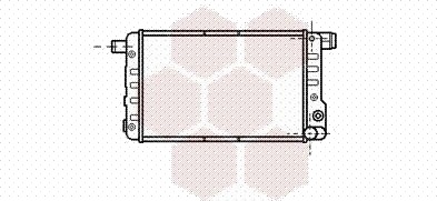 VAN WEZEL 17002132 Radiator motorkjøling
