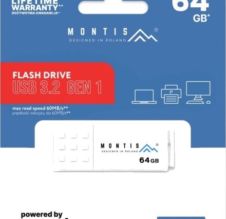 Goodram Ume3 Usb 3.2 64Gb Mt184-64 Goodram Ume3 Usb 3.2 64Gb Mt184-64