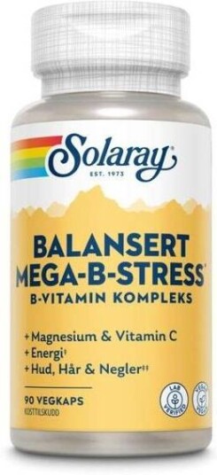 Solaray Mega B-Stress - 90 Kps Solaray Mega B-Stress - 90 Kps