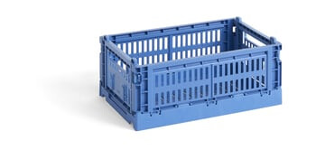 HAY Colour Crate S 17 x 26,5 cm Electric blue HAY Colour Crate S 17 x 26,5 cm Electric blue
